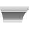 Ekena Millwork 6-in. W x 36-in. D x 40-in. H Merced Architectural Grade PVC Knee Brace BRCP06X36X40MRC - alternate 3